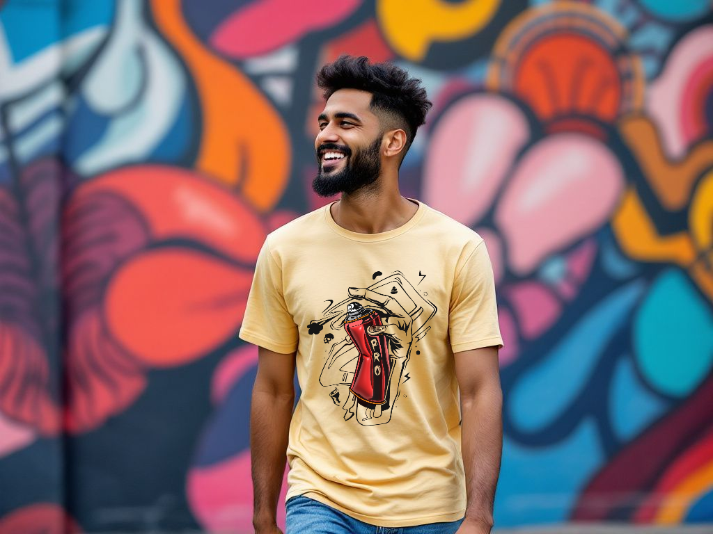 Unisex Supima Cotton T-Shirt – Ultra-Soft, Premium Streetwear with Bold Graphic Print for Everyday Comfort and Standout Style.
