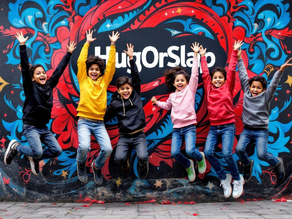 HugOrSlap Hoodies for Kids – Perfect for Every Little Personality