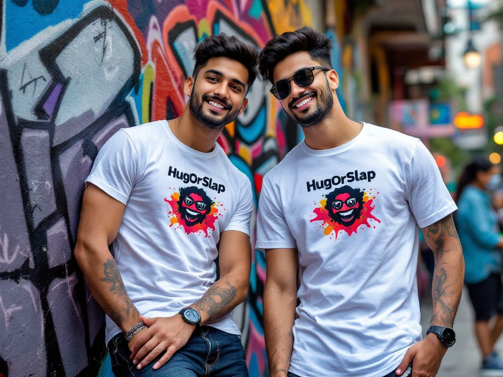 HugOrSlap Supima Cotton T-Shirts – Where Comfort Meets Attitude