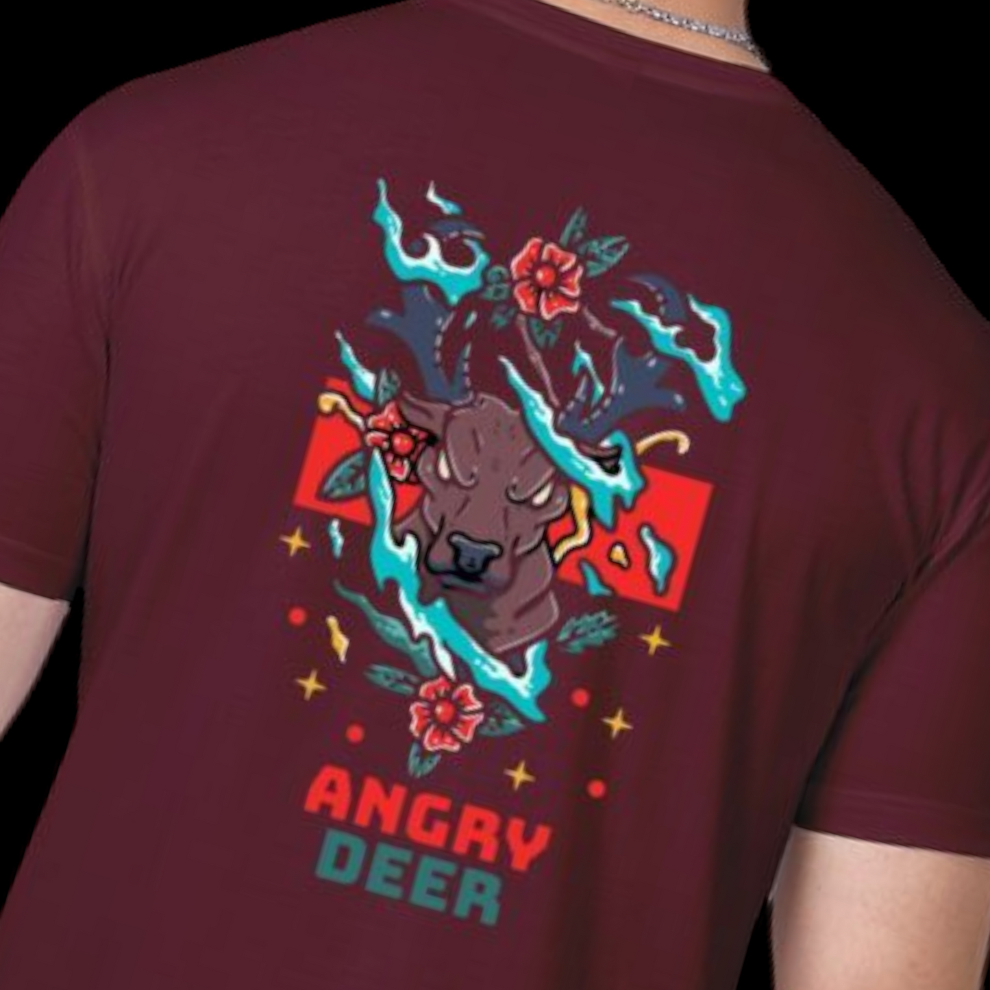 Absolutely Unisex Supima Cotton T-Shirt – Ultra-Soft, Premium Streetwear with Angry Deer Graphic Print for Everyday Comfort and Standout Style.